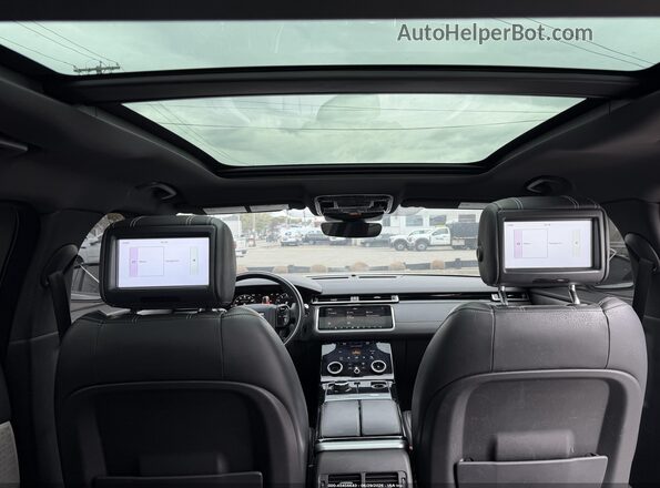 SALYM2RV0JA706519 2018 LAND ROVER RANGE ROVER VELAR Silver სალონის 360-გრადუსიანი ხედი