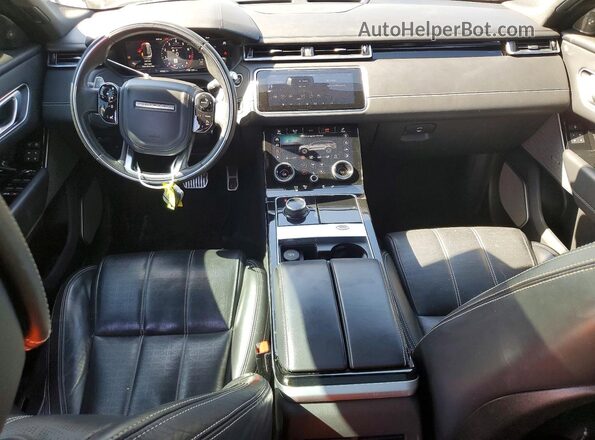 SALYM2RV1JA733602 2018 LAND ROVER RANGE Черный Вид панели приборов