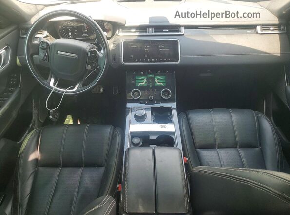 SALYM2RV6JA753604 2018 LAND ROVER RANGE Black Widok deski rozdzielczej