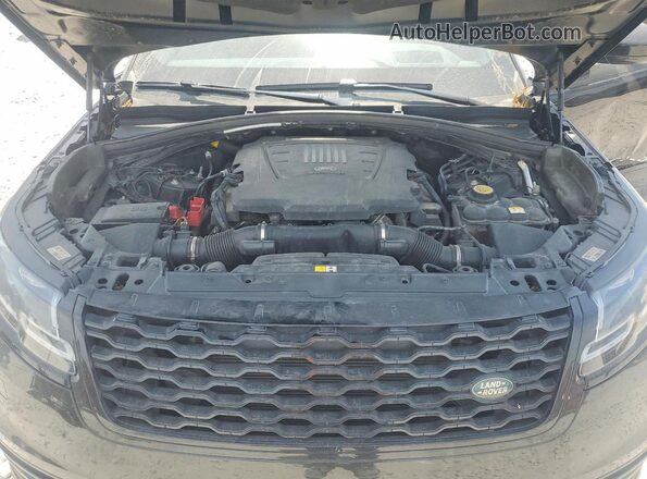 SALYM2RV6JA753604 2018 LAND ROVER RANGE Black Widok komory silnika