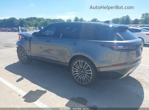 SALYM2RV8JA706137 2018 LAND ROVER RANGE ROVER VELAR Gray Задня ліва чверть