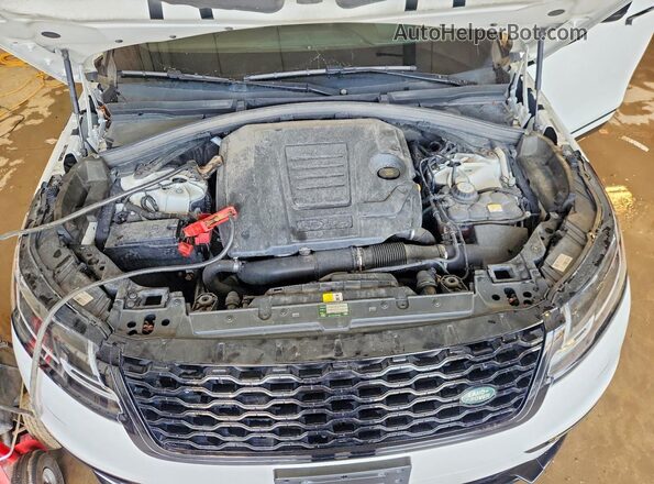 SALYM2RX4JA741906 2018 LAND ROVER RANGE White Շարժիչի բաժամունքի տեսք