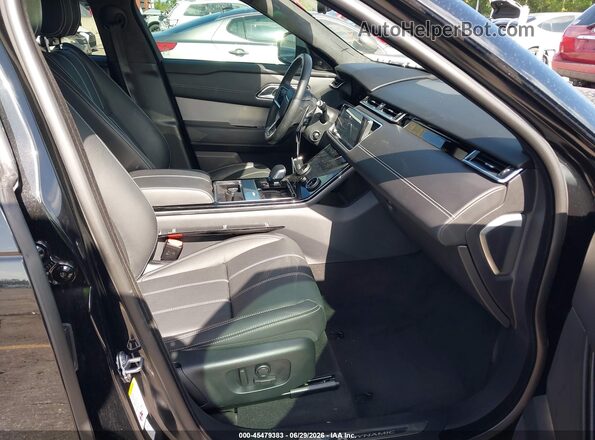 SALYT2EU0MA325743 2021 LAND ROVER RANGE ROVER VELAR Black Widok wnętrza z przodu
