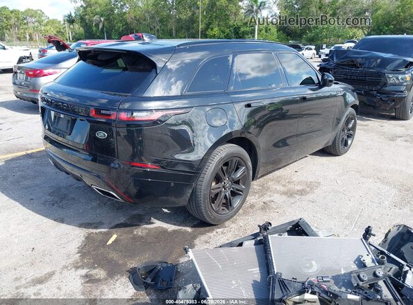 SALYT2EU0MA325743 2021 LAND ROVER RANGE ROVER VELAR Black Tył prawy