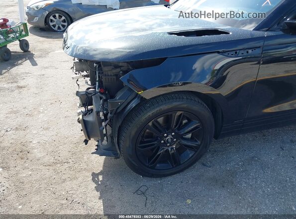 SALYT2EU0MA325743 2021 LAND ROVER RANGE ROVER VELAR Black Widok z przodu