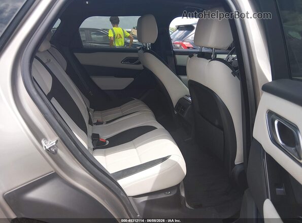 SALYT2EU5PA363537 2023 LAND ROVER RANGE ROVER VELAR Brown Vista de la etiqueta del VIN