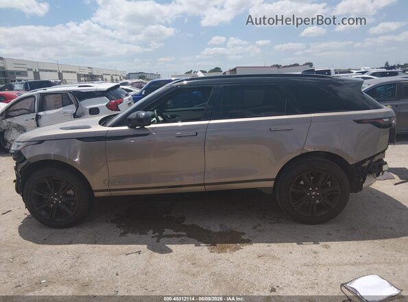 SALYT2EU5PA363537 2023 LAND ROVER RANGE ROVER VELAR Brown Vista interior de 360 grados
