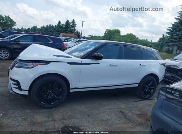 SALYT2EX1MA308671 2021 LAND ROVER RANGE ROVER VELAR White Vista interior de 360 grados