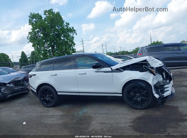 SALYT2EX1MA308671 2021 LAND ROVER RANGE ROVER VELAR White Vista interior trasera