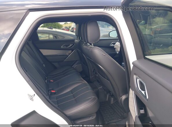 SALYT2EX1MA308671 2021 LAND ROVER RANGE ROVER VELAR White Vista de la etiqueta del VIN