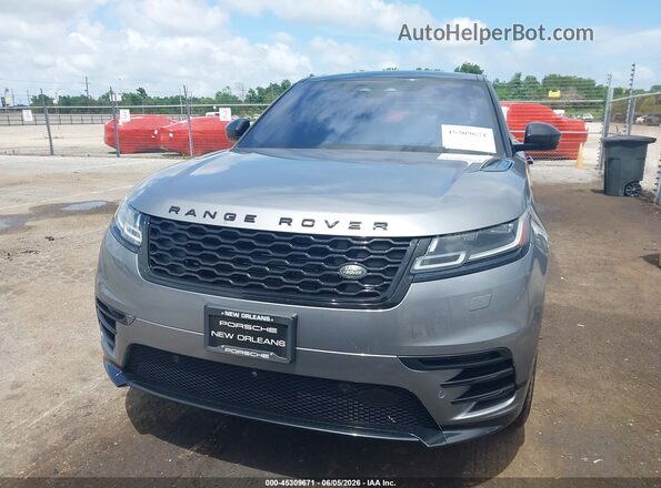 SALYT2EX6MA322131 2021 LAND ROVER RANGE ROVER VELAR Gray Widok zestawu wskaźników