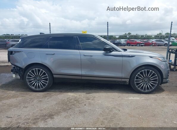 SALYT2EX6MA322131 2021 LAND ROVER RANGE ROVER VELAR Gray Widok wnętrza z tyłu