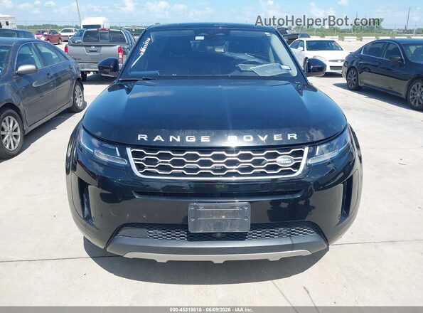 SALZJ2FX0MH150775 2021 LAND ROVER RANGE ROVER EVOQUE Black წინა ხედი