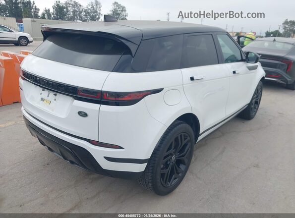 SALZJ2FX2PH206364 2023 LAND ROVER RANGE ROVER EVOQUE Белый Задняя правая четверть