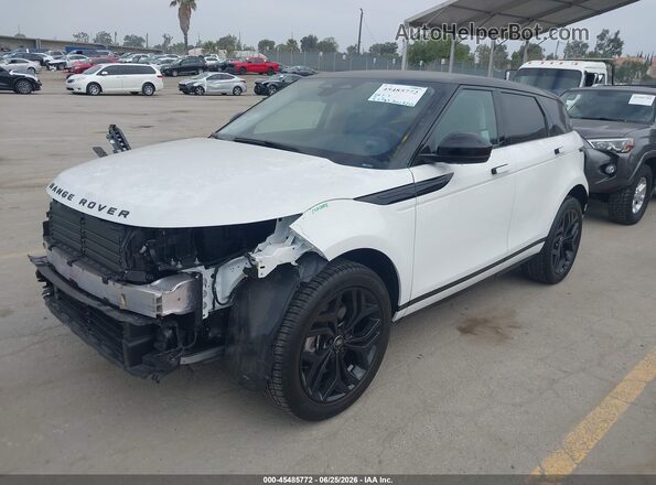 SALZJ2FX2PH206364 2023 LAND ROVER RANGE ROVER EVOQUE Белый Передняя левая четверть
