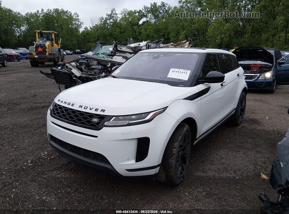 SALZJ2FX4LH038608 2020 LAND ROVER RANGE ROVER EVOQUE White წინა მარცხენა ხედი სამი მეოთხედიდან