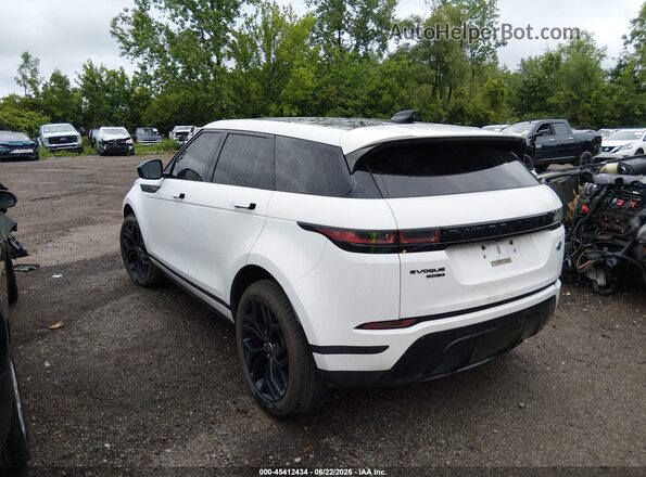 SALZJ2FX4LH038608 2020 LAND ROVER RANGE ROVER EVOQUE White უკანა მარცხენა