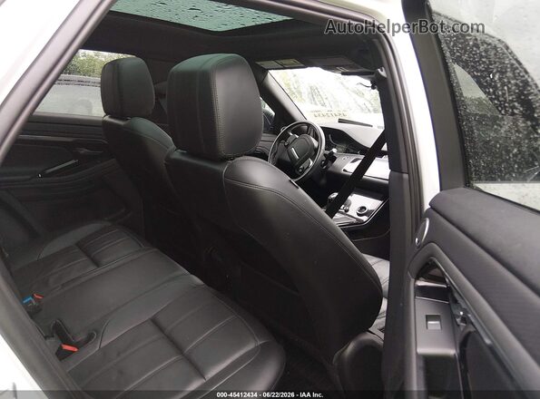 SALZJ2FX4LH038608 2020 LAND ROVER RANGE ROVER EVOQUE White VIN კოდის სტიკერის ხედი