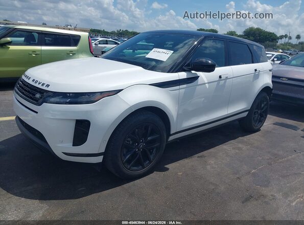 SALZJ2FX4RH249185 2024 LAND ROVER RANGE ROVER EVOQUE White Առջևի ձախ երեք քառորդ տեսարան