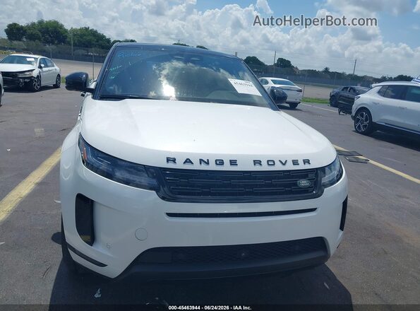SALZJ2FX4RH249185 2024 LAND ROVER RANGE ROVER EVOQUE White Սալոնի հետևի տեսք