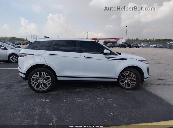 SALZJ2FX5LH088028 2020 LAND ROVER RANGE ROVER EVOQUE White Rear interior view