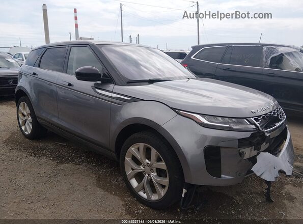 SALZJ2FX6LH056379 2020 LAND ROVER RANGE ROVER EVOQUE Silver Front view