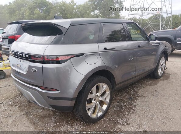 SALZJ2FX6LH056379 2020 LAND ROVER RANGE ROVER EVOQUE Silver Rear right