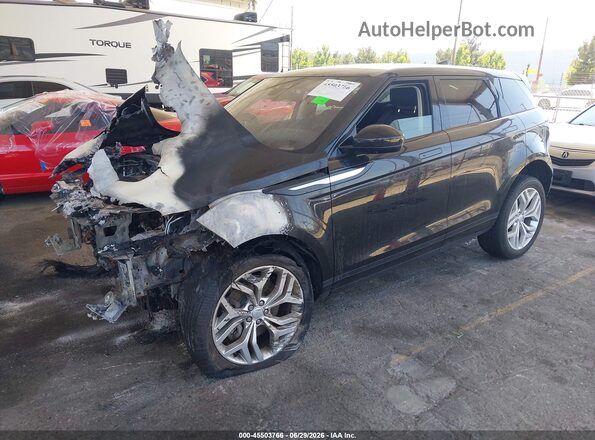 SALZJ2FX8LH105923 2020 LAND ROVER RANGE ROVER EVOQUE Black Передня ліва чверть