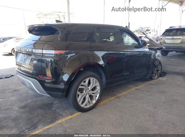 SALZJ2FX8LH105923 2020 LAND ROVER RANGE ROVER EVOQUE Black Задня права чверть