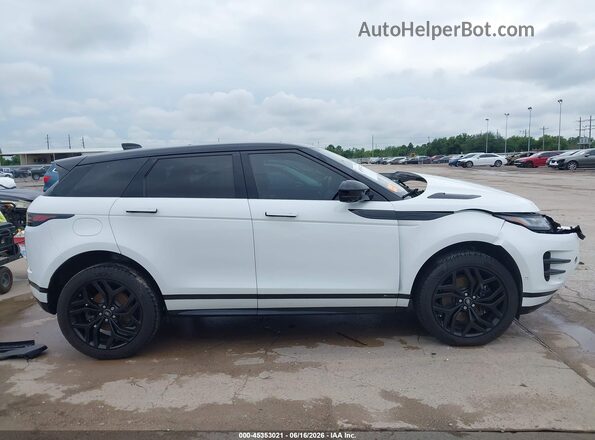 SALZL2FX0MH123456 2021 LAND ROVER RANGE ROVER EVOQUE White Սալոնի հետևի տեսք
