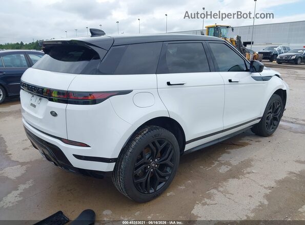 SALZL2FX0MH123456 2021 LAND ROVER RANGE ROVER EVOQUE White Հետևի աջ
