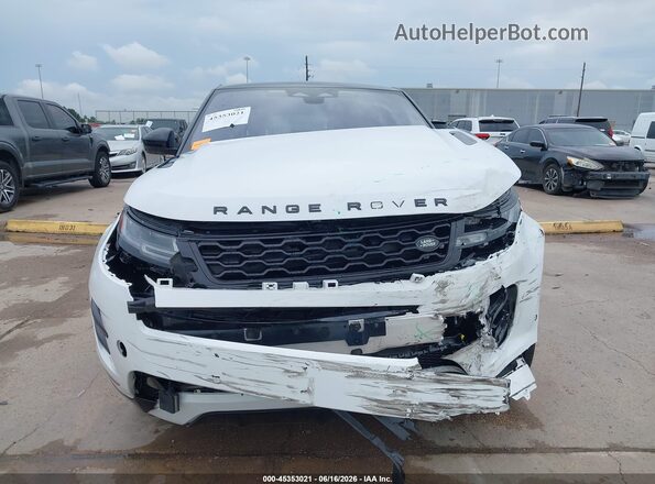 SALZL2FX0MH123456 2021 LAND ROVER RANGE ROVER EVOQUE White Սարքավորումների վահանակի տեսք