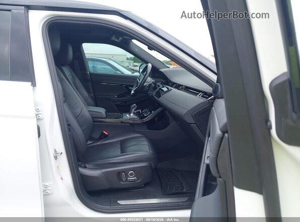 SALZL2FX0MH123456 2021 LAND ROVER RANGE ROVER EVOQUE White Սալոնի դիմացի տեսք