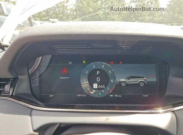 SALZL2FX0RH260825 2024 LAND ROVER RANGE Белый Вид щитка приборов