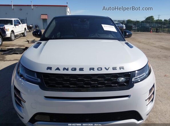 SALZL2FX1LH026359 2020 LAND ROVER RANGE ROVER EVOQUE White Вид спереду