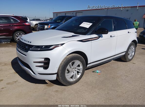 SALZL2FX1LH026359 2020 LAND ROVER RANGE ROVER EVOQUE White Передня ліва чверть