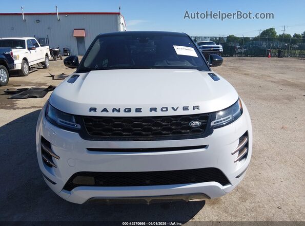 SALZL2FX1LH026359 2020 LAND ROVER RANGE ROVER EVOQUE White Вид щитка приладів