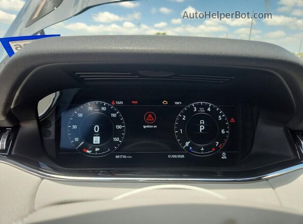 SALZL2FX4LH003352 2020 LAND ROVER RANGE Gray 