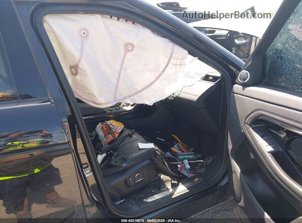 SALZL2FX6NH165941 2022 LAND ROVER RANGE ROVER EVOQUE Черный Вид салона спереди
