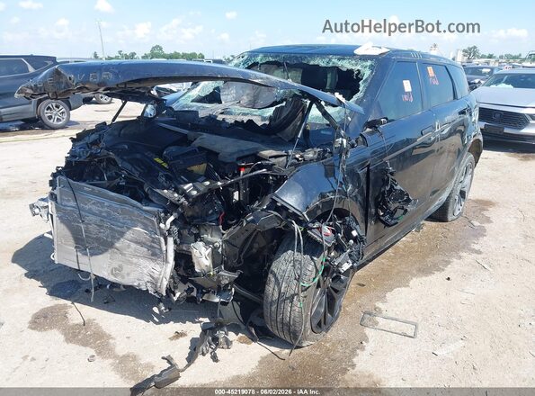 SALZL2FX6NH165941 2022 LAND ROVER RANGE ROVER EVOQUE Черный Передняя левая четверть