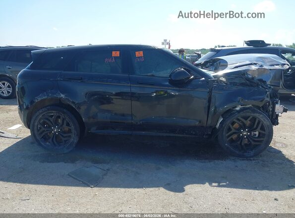 SALZL2FX6NH165941 2022 LAND ROVER RANGE ROVER EVOQUE Черный Вид задней части салона