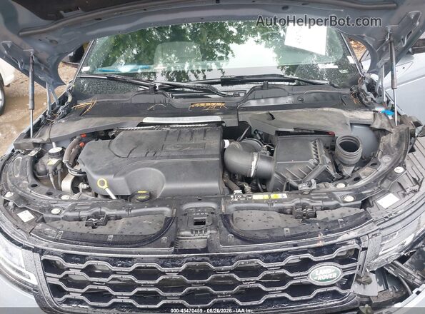 SALZL2FX6NH176793 2022 LAND ROVER RANGE ROVER EVOQUE Blue Вид ззаду