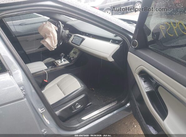 SALZL2FX6NH176793 2022 LAND ROVER RANGE ROVER EVOQUE Blue Вид салону спереду