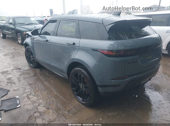 SALZL2FX6NH176793 2022 LAND ROVER RANGE ROVER EVOQUE Blue Задня ліва чверть