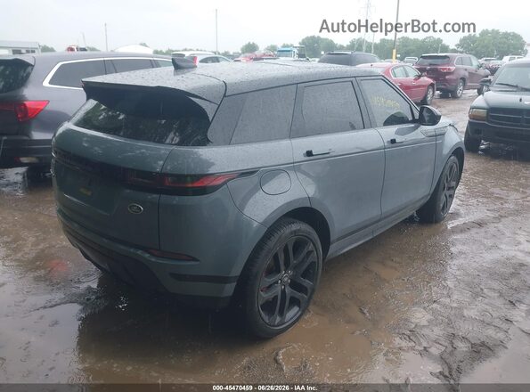 SALZL2FX6NH176793 2022 LAND ROVER RANGE ROVER EVOQUE Blue Задня права чверть