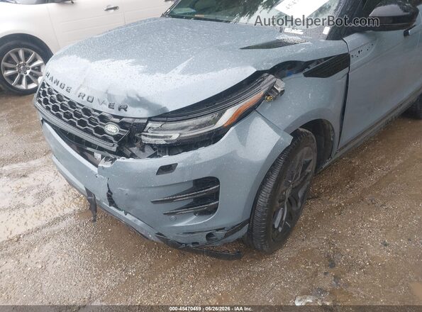 SALZL2FX6NH176793 2022 LAND ROVER RANGE ROVER EVOQUE Blue Вид спереду