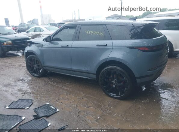 SALZL2FX6NH176793 2022 LAND ROVER RANGE ROVER EVOQUE Blue Вид задньої частини салону
