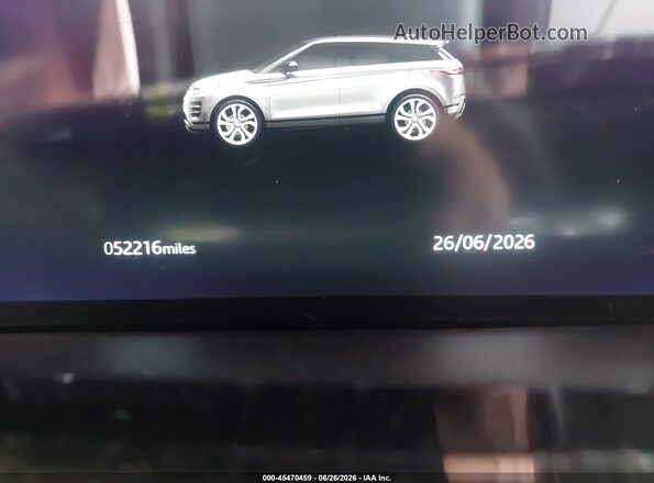 SALZL2FX6NH176793 2022 LAND ROVER RANGE ROVER EVOQUE Blue Панорамний вид салону 360°