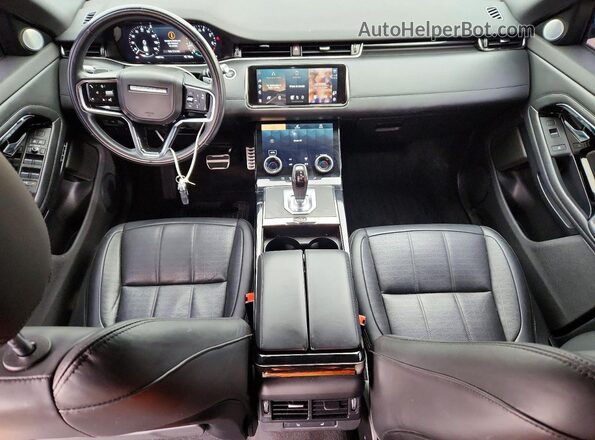 SALZM2FX6MH127587 2021 LAND ROVER RANGE Gray Widok zestawu wskaźników