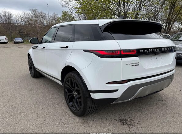 SALZP2FX7LH075196 2020 LAND ROVER RANGE ROVER EVOQUE White Rear left